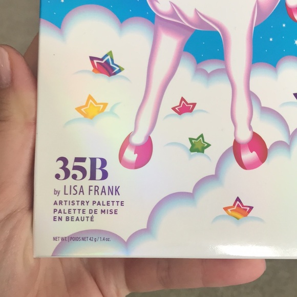 Morphe X Lisa Frank 35B Artistry Makeup Palette - Picture 8 of 12